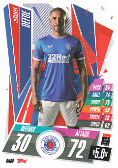 Jermain Defoe Rangers 2020/21 Topps Match Attax CL #RNG08